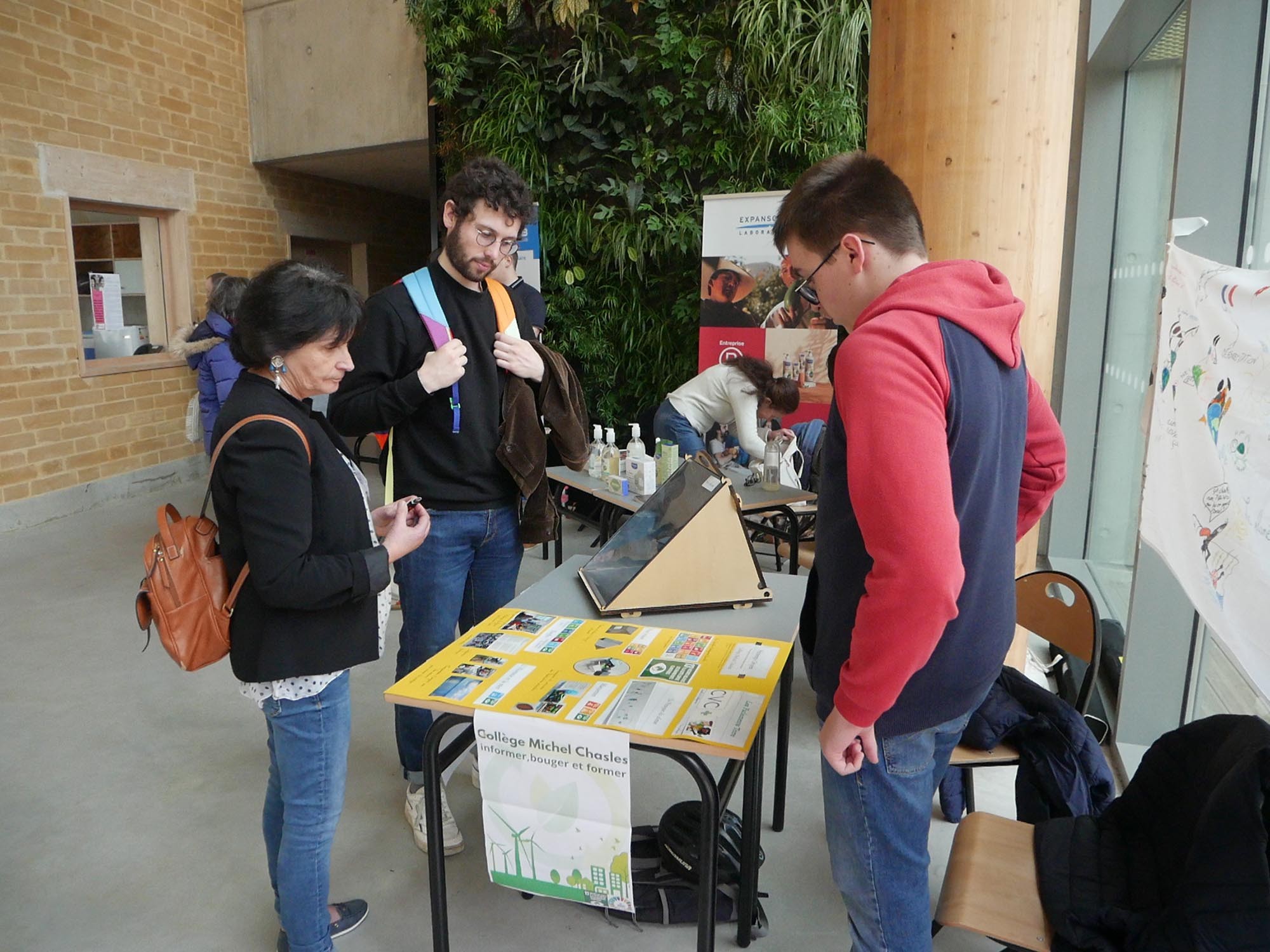 L'expo du collège M. Chasles