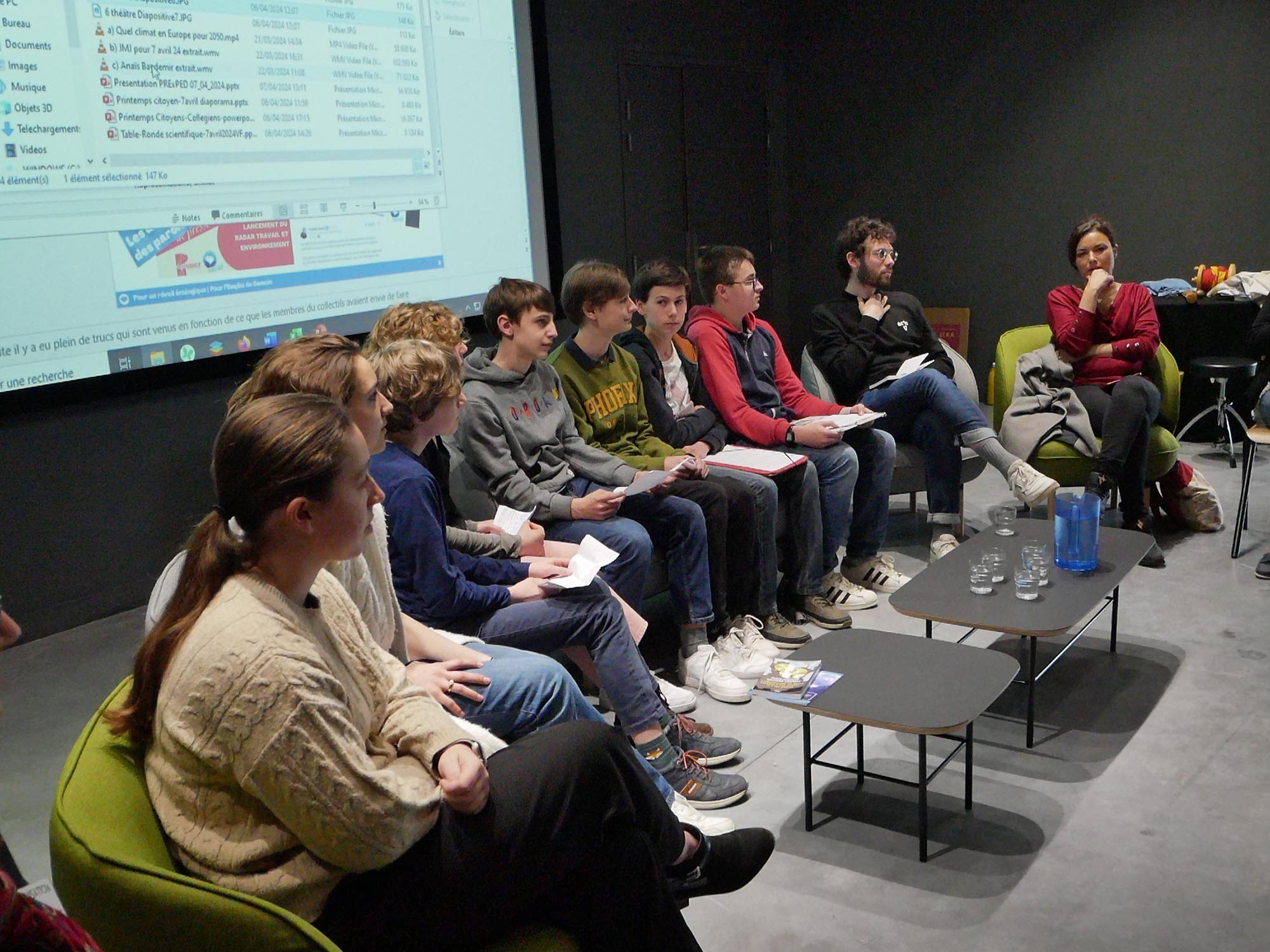 Les jeunes face au changement climatique