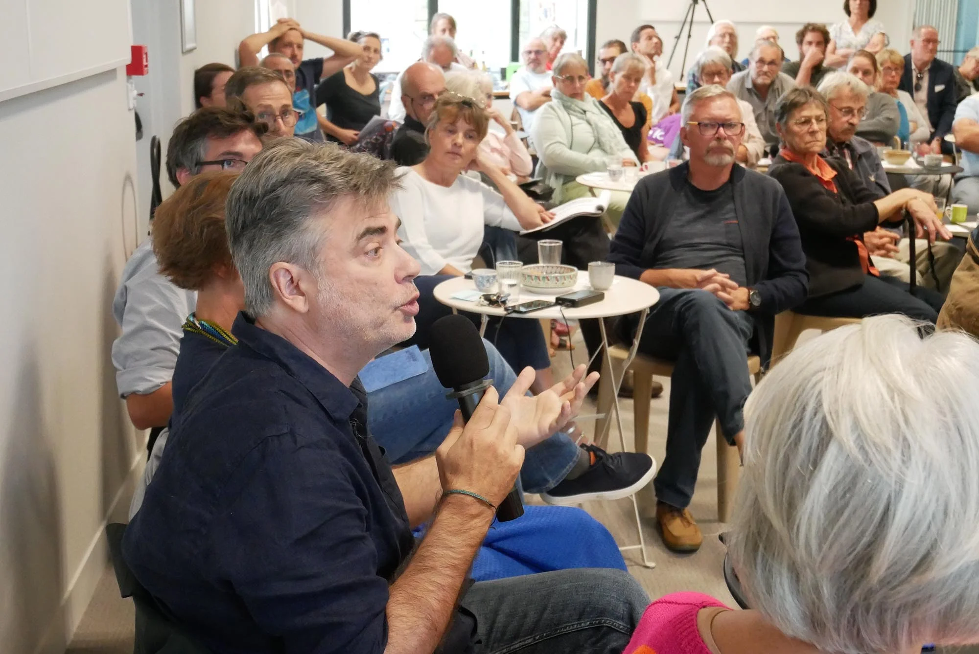 Intervenant JM Huctin Café citoyen