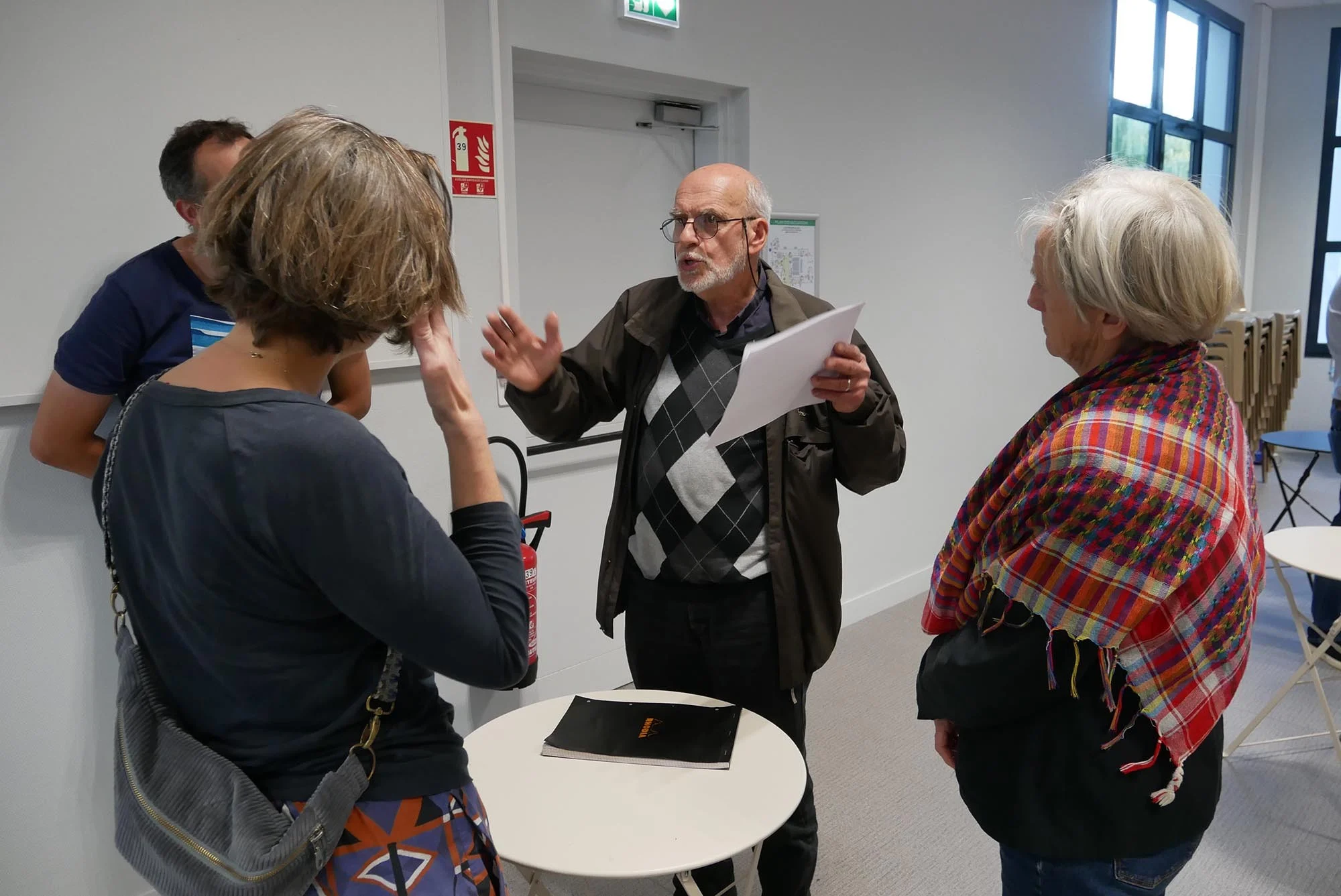 Discussion après débat