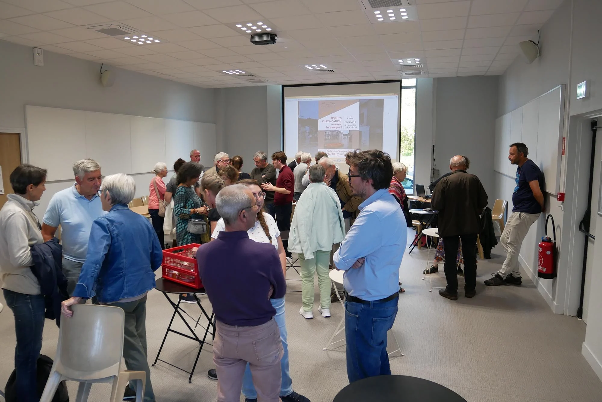 Discussion après débat