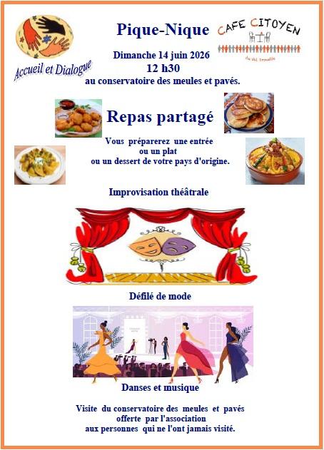 Pique-nique 14 juin